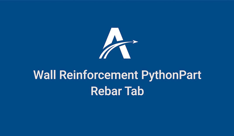 03. Rebar Tab | Wall Reinforcement PythonParts in ALLPLAN