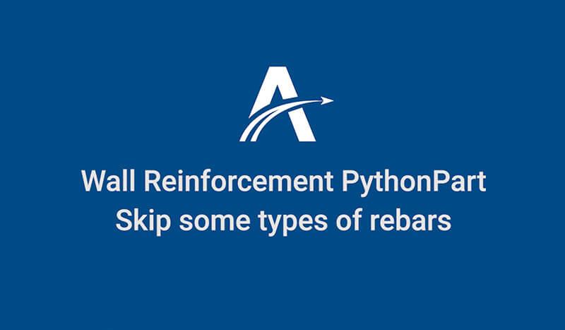 17. Skip Rebar Tabs | Wall Reinforcement PythonParts in ALLPLAN