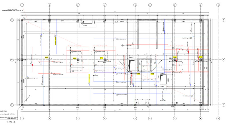 Reinforced Concrete Rebar Detailing for Residential Building | ALLTO ...